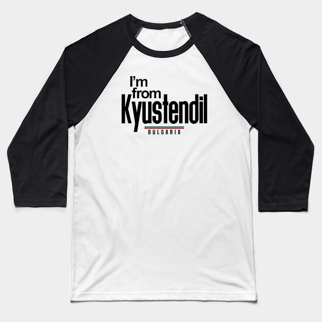 Kyustendil in Bulgaria Baseball T-Shirt by C_ceconello